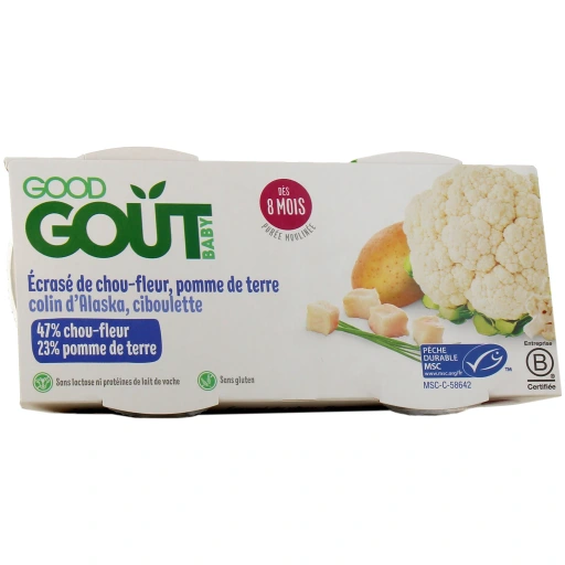 Good Goût Plat Bio pour Bébé