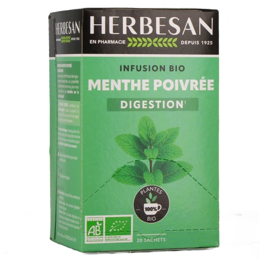 Herbesan Infusion Menthe Poivrée Bio