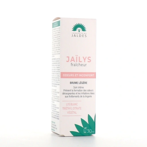 Jaïlys Fraîcheur Brume légère Odeurs et inconfort