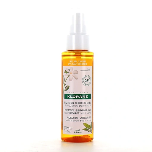 Klorane Huile protectrice Tamanu Bio et Monoï