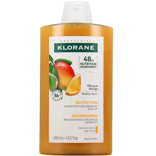 Klorane Shampoing Nutrition Cheveux Secs Mangue