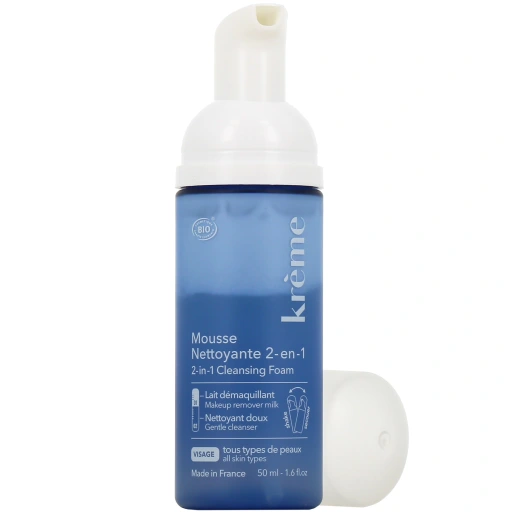Krème Mousse Nettoyante 2-en-1