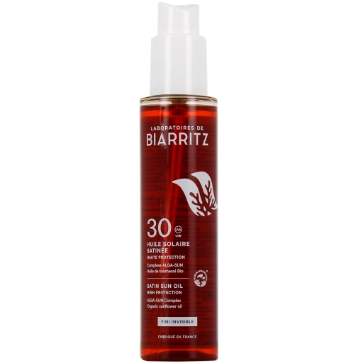 Laboratoires de Biarritz Huile Solaire Satinée