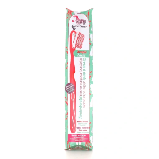 Lamazuna Brosse à dents souple végétale Bio