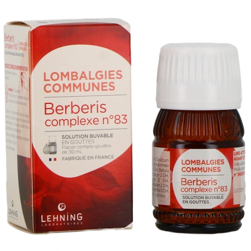 Lehning Berberis Complexe 83 Solution buvable