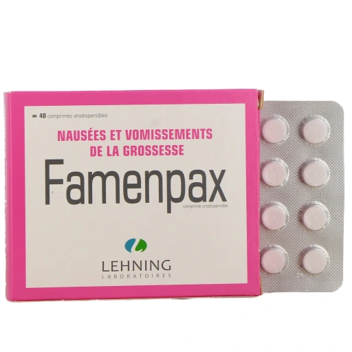 Lehning Famenpax Nausées et Vomissements de la Grossesse