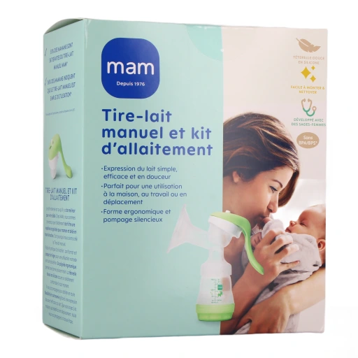 MAM Tire-lait manuel et Kit d'allaitement