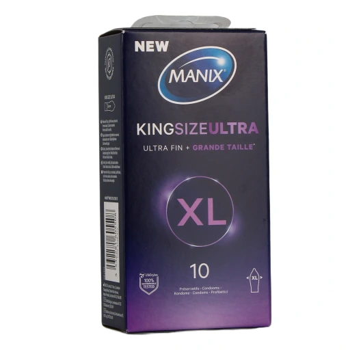 Manix King Size Max Préservatifs