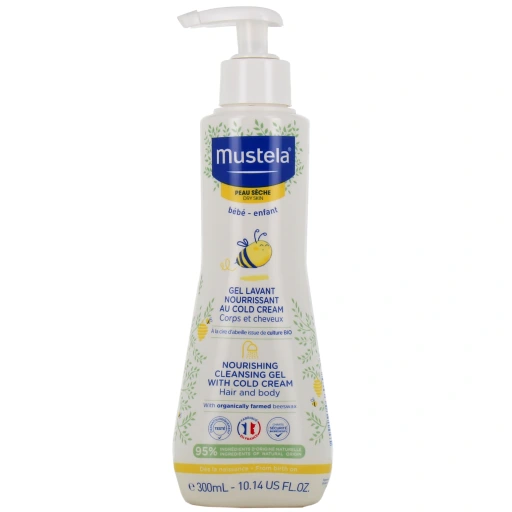 Mustela Gel lavant nourrissant au Cold Cream