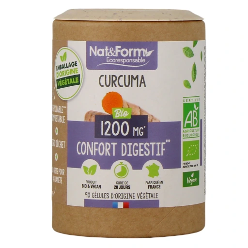 Nat & Form Curcuma Bio Confort Digestif