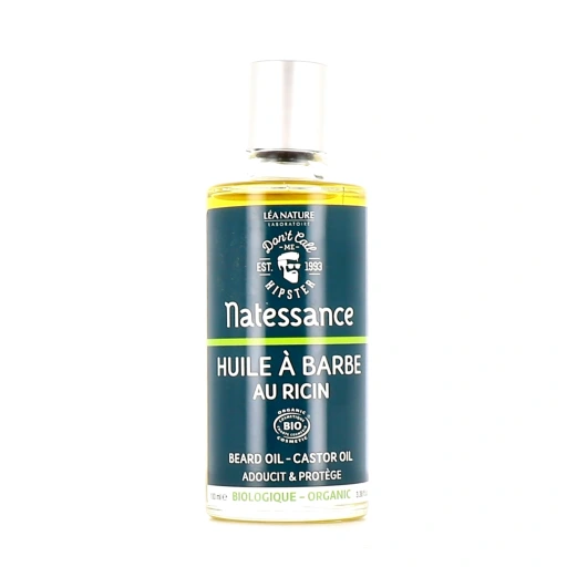 Natessance Huile à Barbe au Ricin Bio