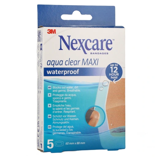 Nexcare Aqua Clear Maxi Pansements Imperméables