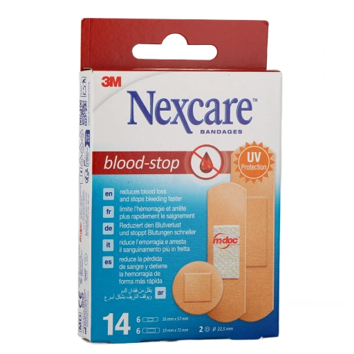 Nexcare Blood-Stop Pansements