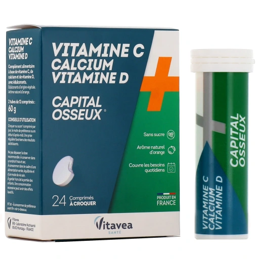 Nutrisanté Vitamine C Calcium Vitamine D