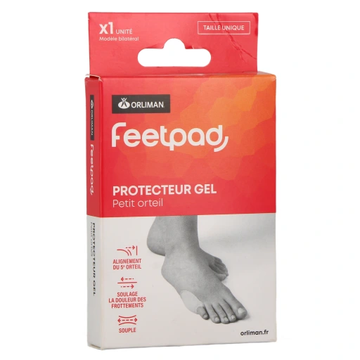 Orliman FeetPAD Protecteur Gel Petit Orteil