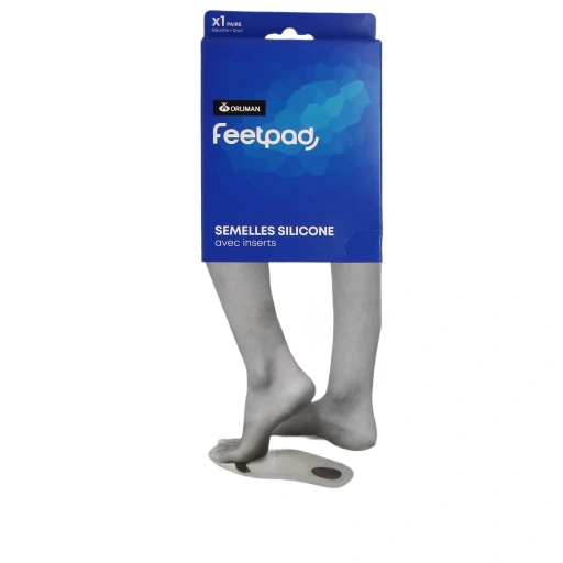 Orliman FeetPAD Semelles Silicone avec Inserts