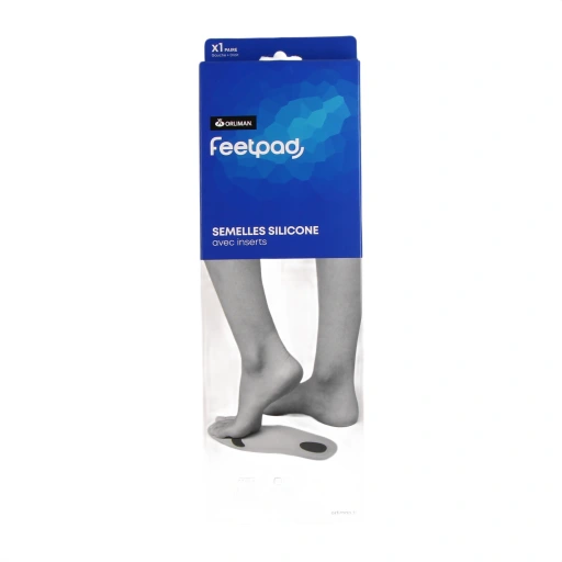 Orliman FeetPAD Semelles Silicone avec Inserts