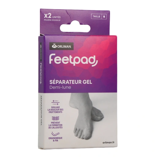 Orliman FeetPAD Séparateur Gel Demi-Lune