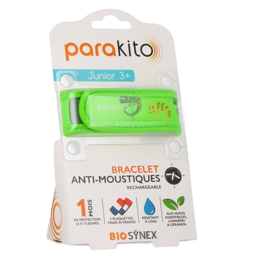 Parakito Bracelet Anti Moustique Rechargeable Enfant
