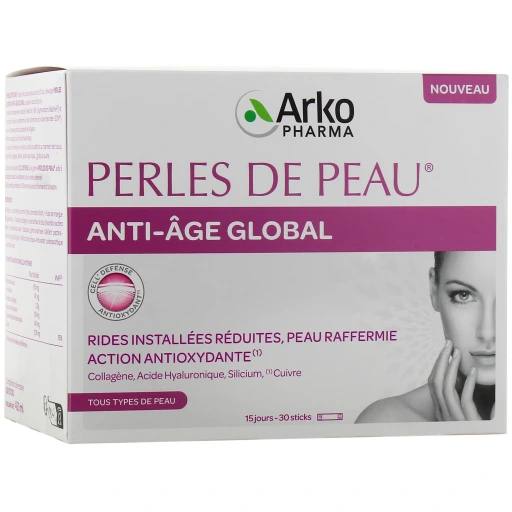 Perles de Peau Anti-âge Global