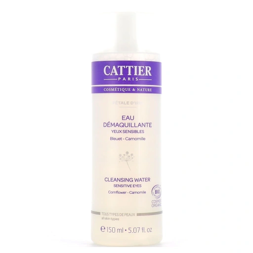 Cattier Eau Démaquillante Bio Yeux Sensibles