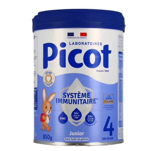 Picot Junior 4 Système Immunitaire Lait dès 18 mois