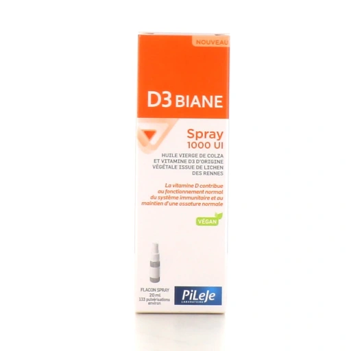 Pileje D3 Biane Spray 1000 UI