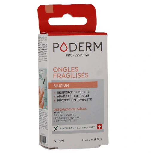 Poderm Serum Silicium Ongles Fragilisés