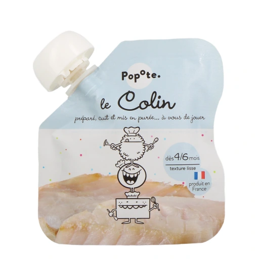 Popote Purée de Colin d'Alaska Dès 4/6 Mois