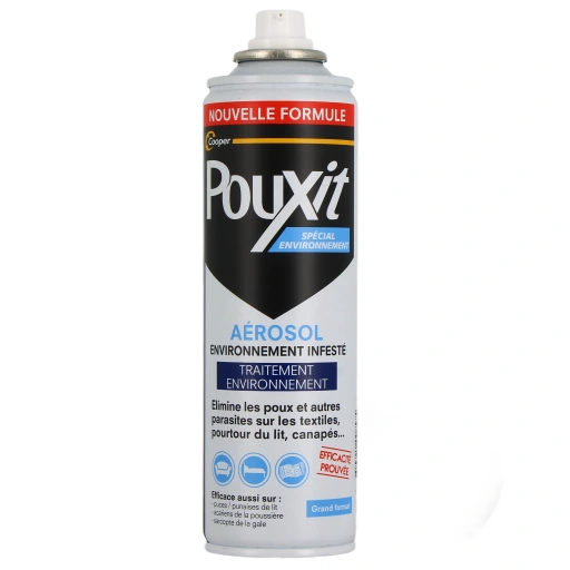 Pouxit Spray Anti-poux et Lentes Spécial Environnement