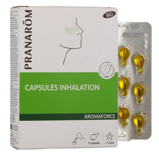 Pranarom Aromaforce Capsules Inhalation Bio