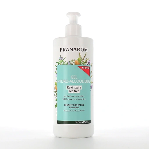 Pranarom Gel hydro-alcoolique Ravintsara Tea tree