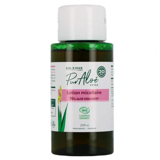 Pur Aloé Lotion Micellaire Bio 76% Aloe Vera Natif