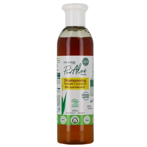 Pur Aloé Shampoing Traitant Bio 70 % Aloe Vera Natif