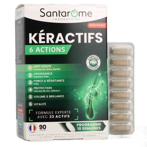 Santarome Kéractifs 6 Actions