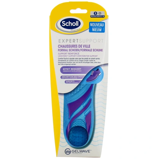 Scholl Expert Support Semelles pour Chaussures de Ville