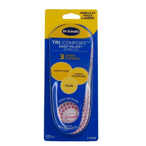 Scholl Semelles Tri-Comfort