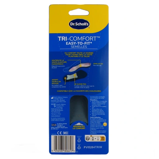 Scholl Semelles Tri-Comfort