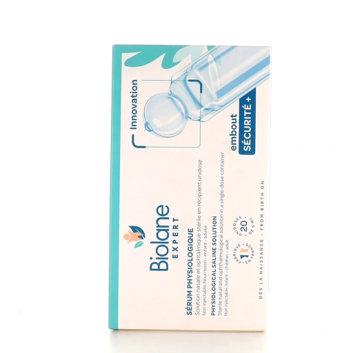 Biolane Expert Sérum Physiologique Embout Sécurité +