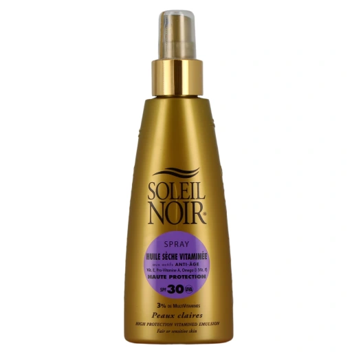 Soleil Noir Spray Huile Sèche