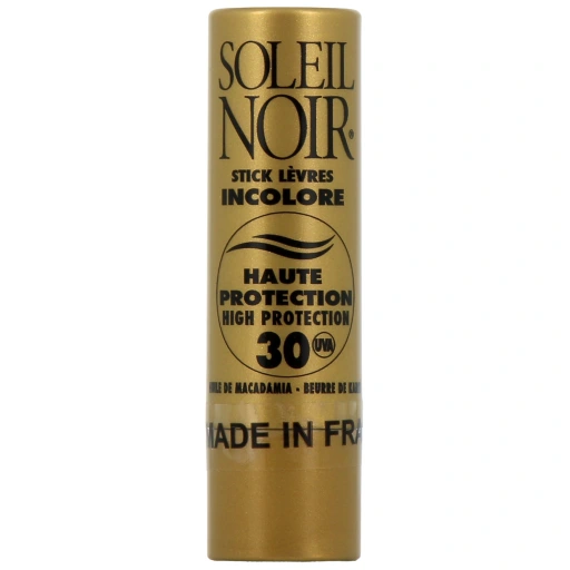 Soleil Noir Stick Lèvres Incolore SPF30