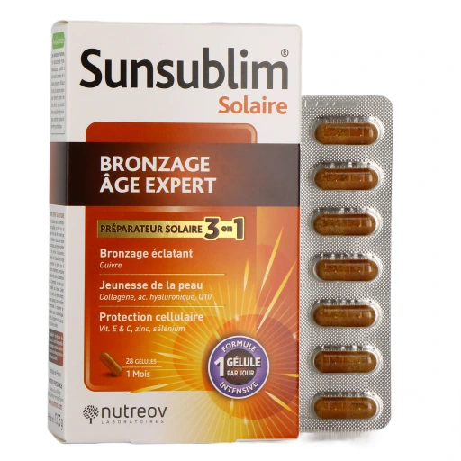 Sunsublim Solaire Bronzage Âge Expert