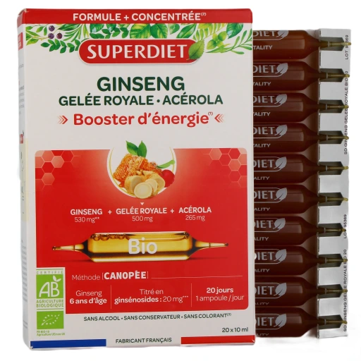 Super Diet Ginseng Gelée Royale Acérola Bio