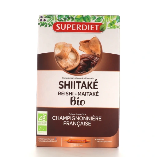 Super Diet Shiitaké Reishi Maitaké Bio