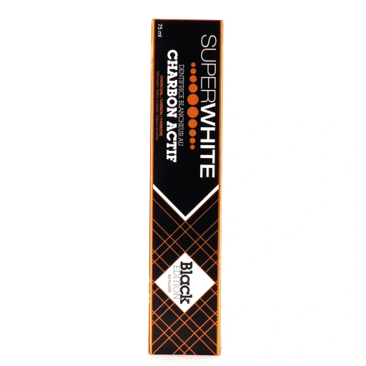 Superwhite Black Edition Dentifrice Blanchissant au Charbon Actif