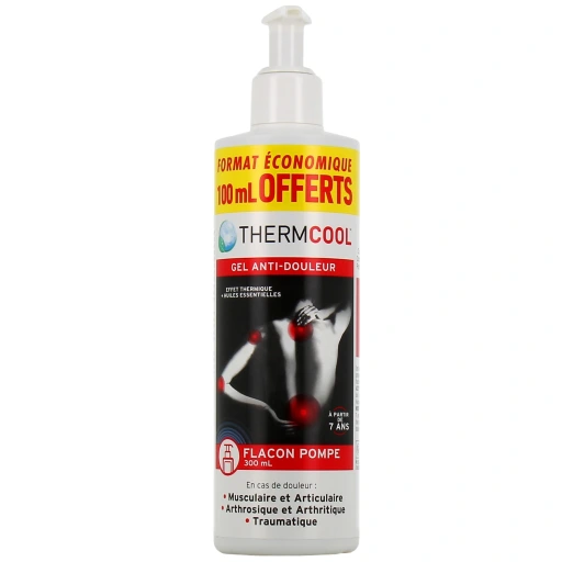ThermCool Gel Anti-Douleurs Froid + Huiles Essentielles