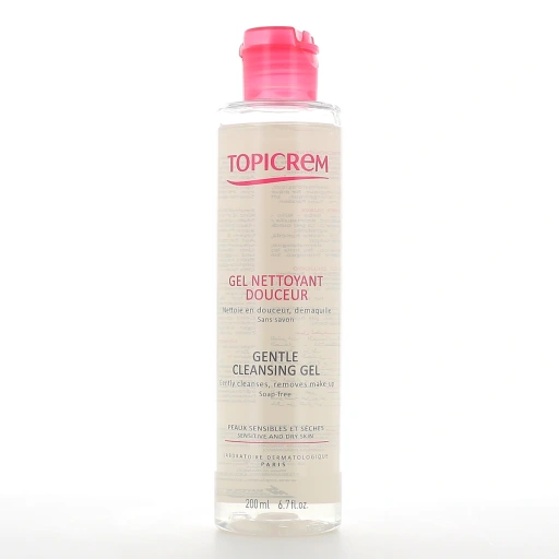 Topicrem Gel Nettoyant Douceur Peaux Sensibles