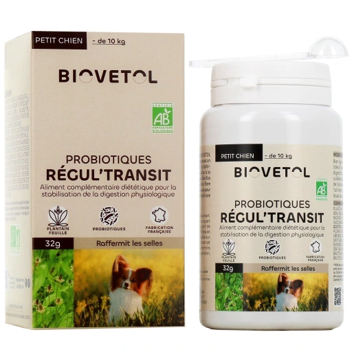 Biovetol Probiotiques Régul'Transit