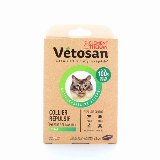Vétosan Collier Répulsif Chat