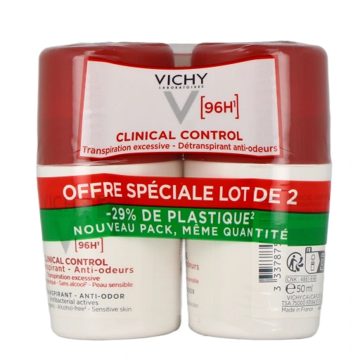 Vichy Clinical Control détranspirant anti-odeur 96h
